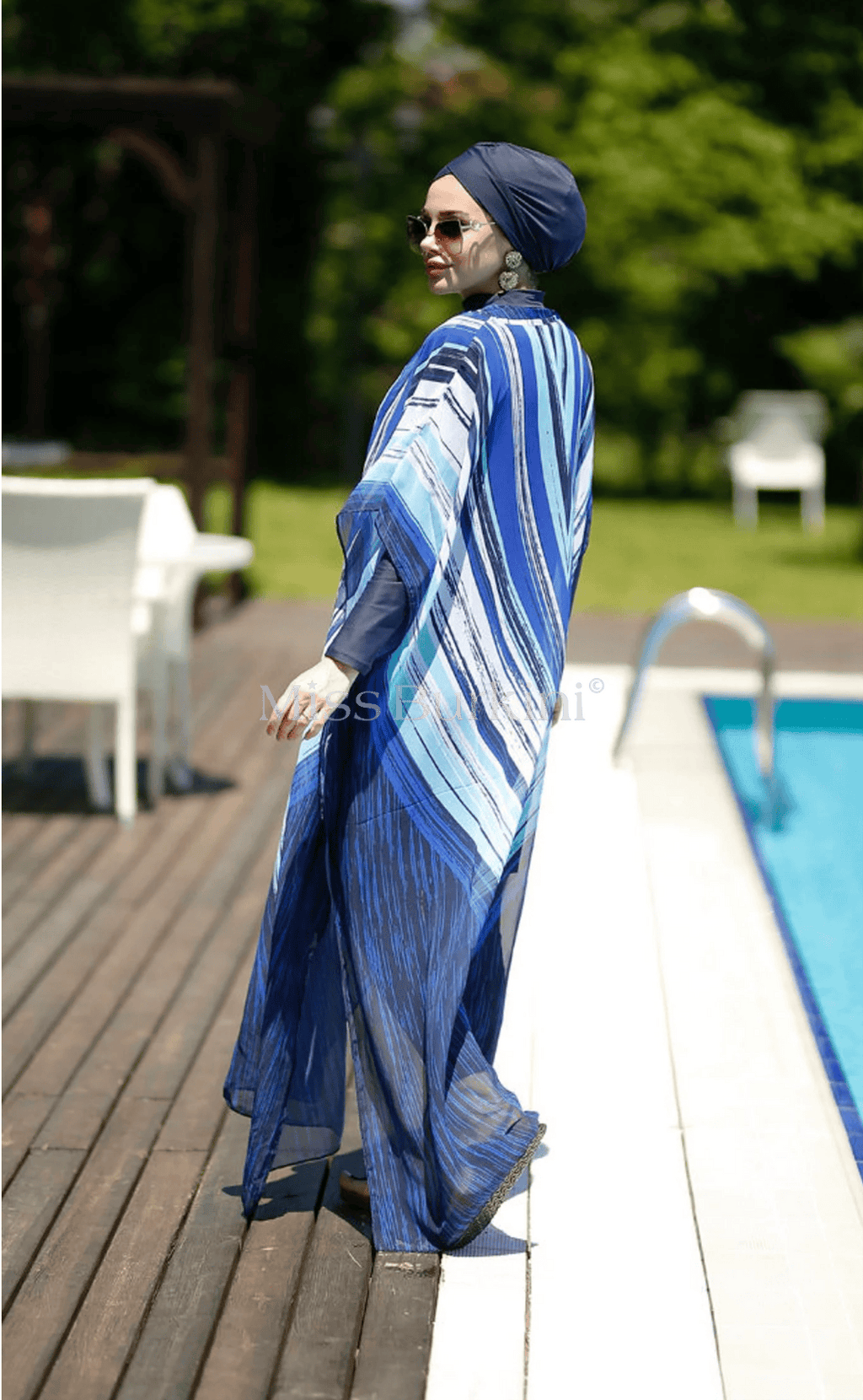Women's Burkini with Triade Pareo