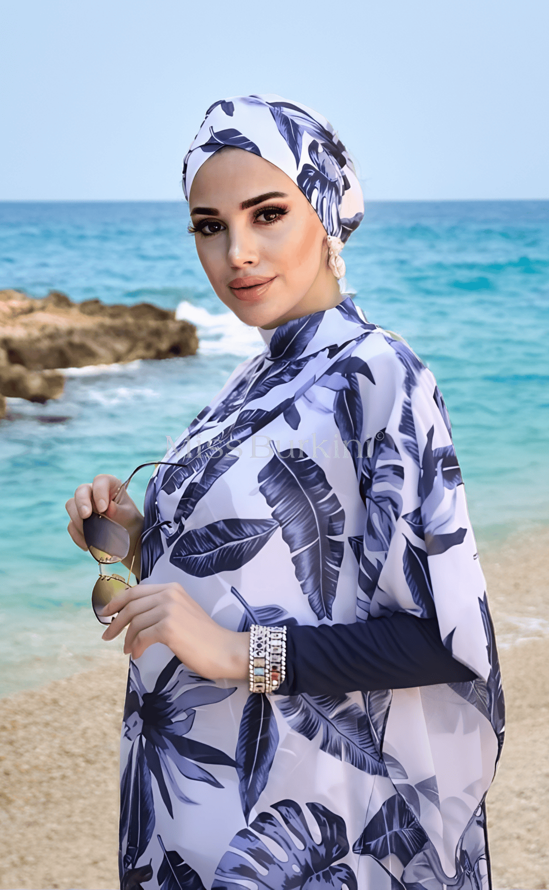 Burkini women with sarong Tropica
