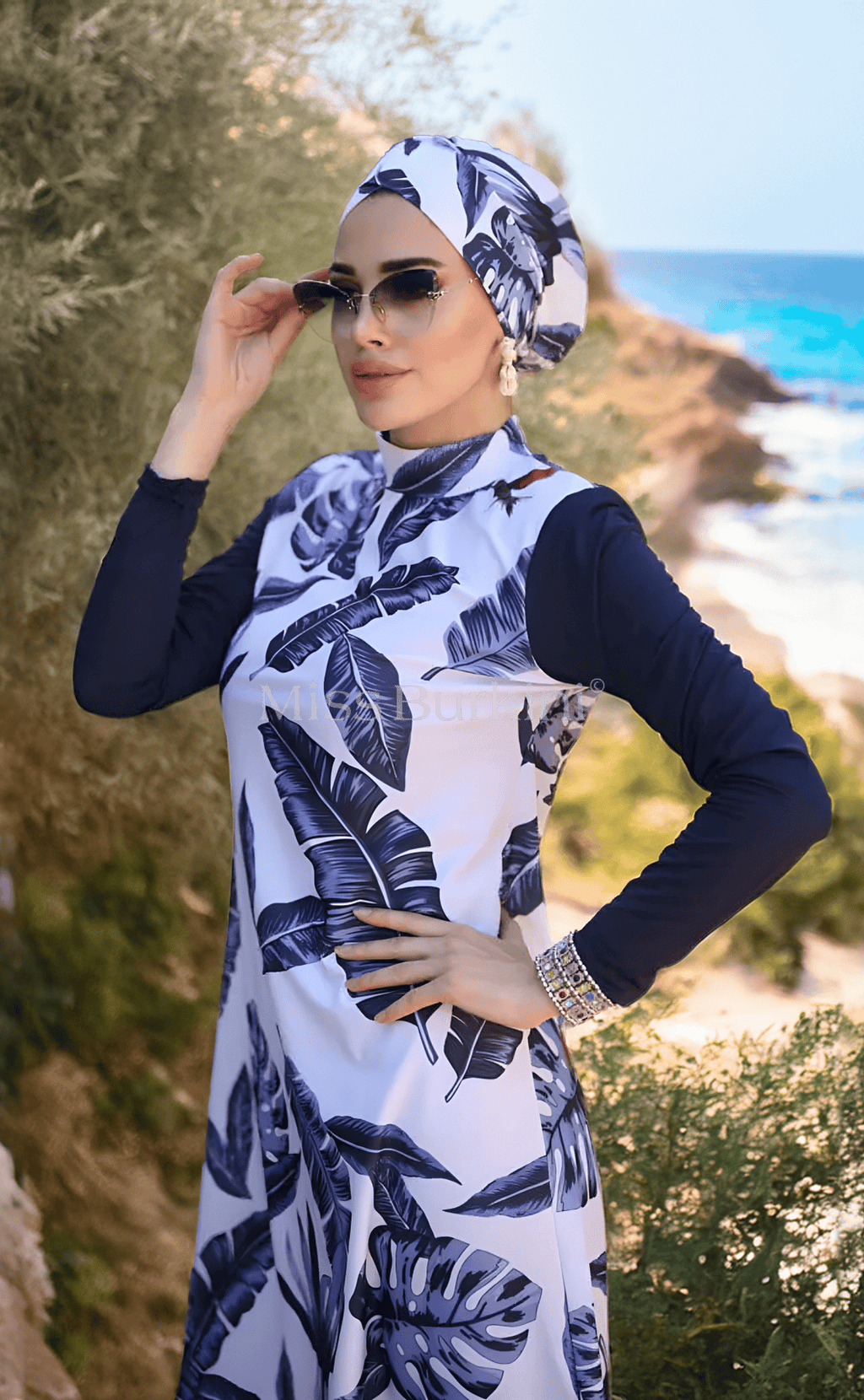 Burkini women with sarong Tropica