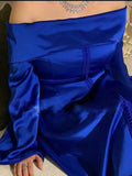 Kaftan Elektrisch Blauw – afbeelding 1