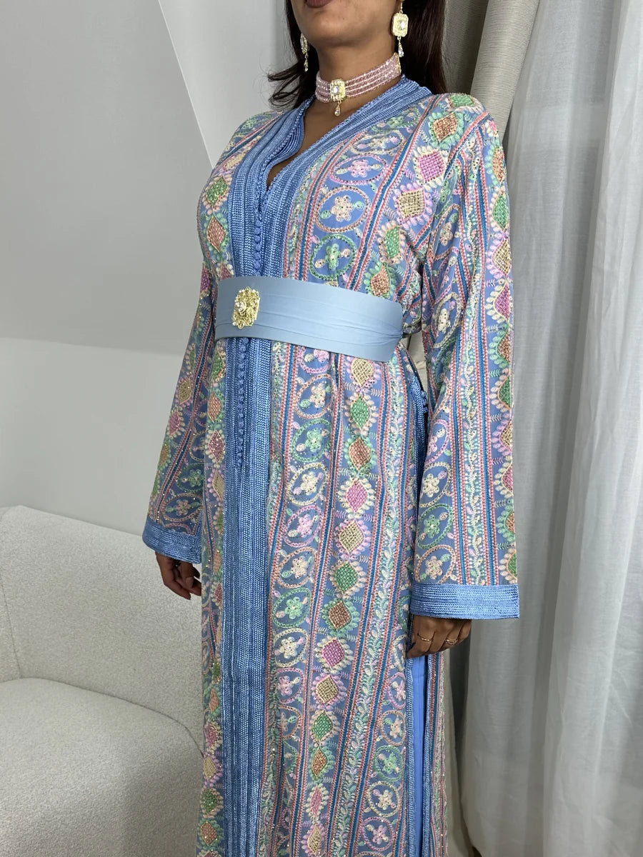 Kaftan Marineblau