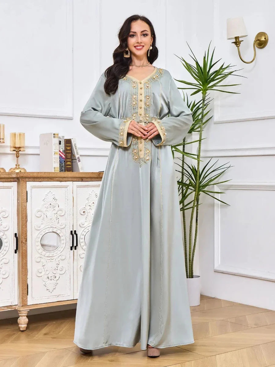 Kaftan Grijs Zilver