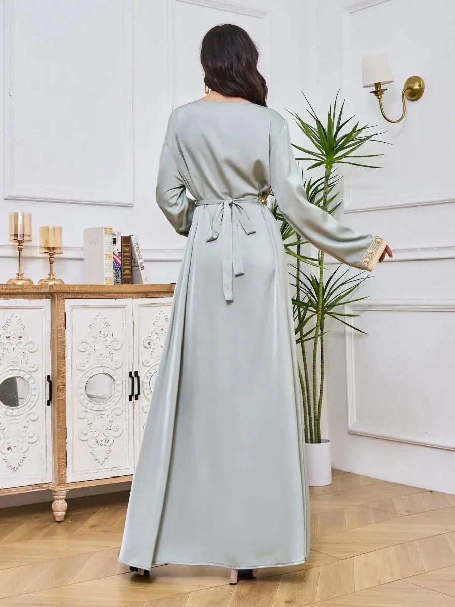Kaftan Grijs Zilver - afbeelding 4