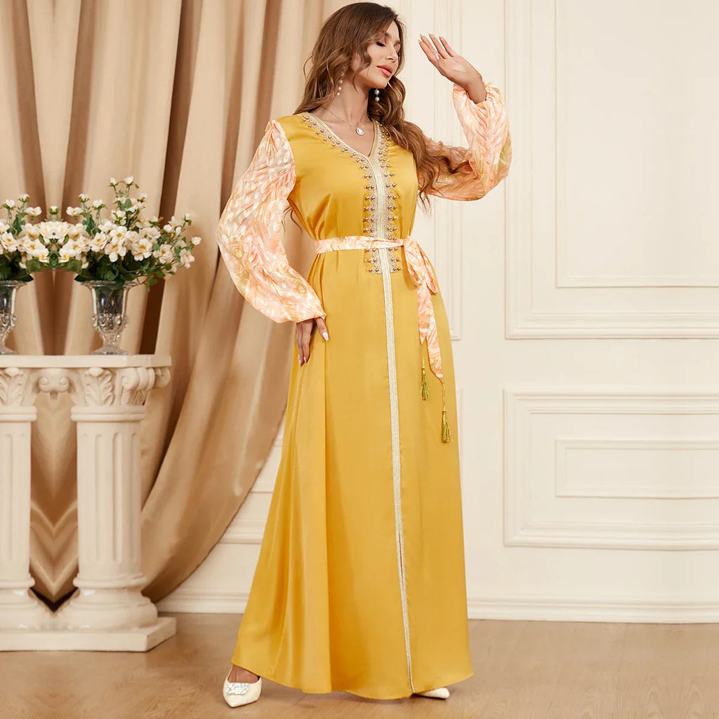 Kaftan Geel Kanarie - afbeelding 5