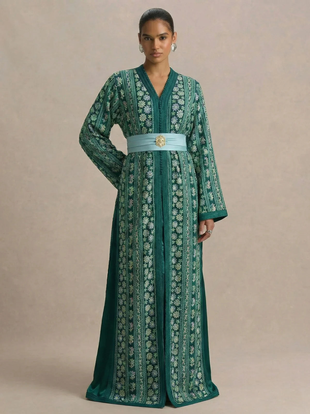 Kaftan Hochzeit Grün