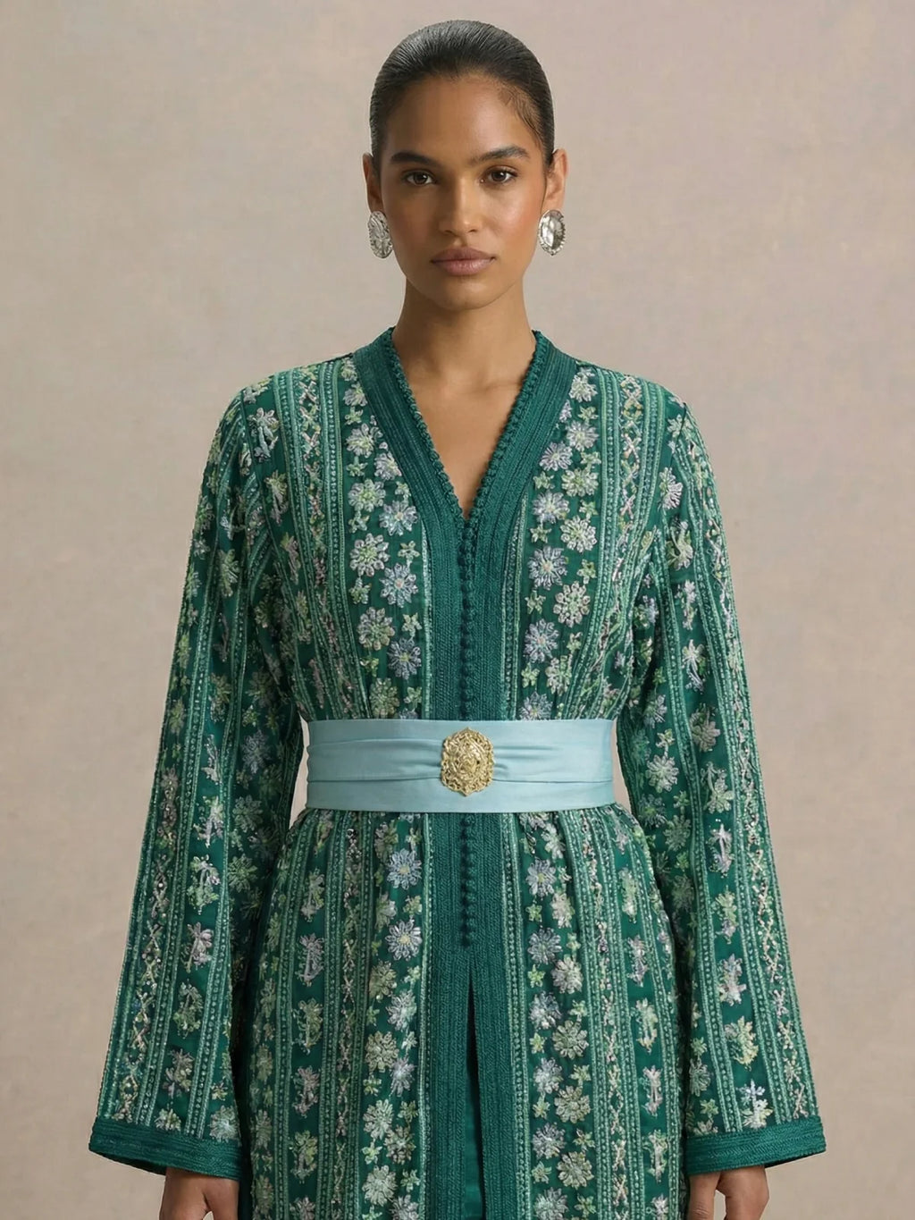 Kaftan Hochzeit Grün