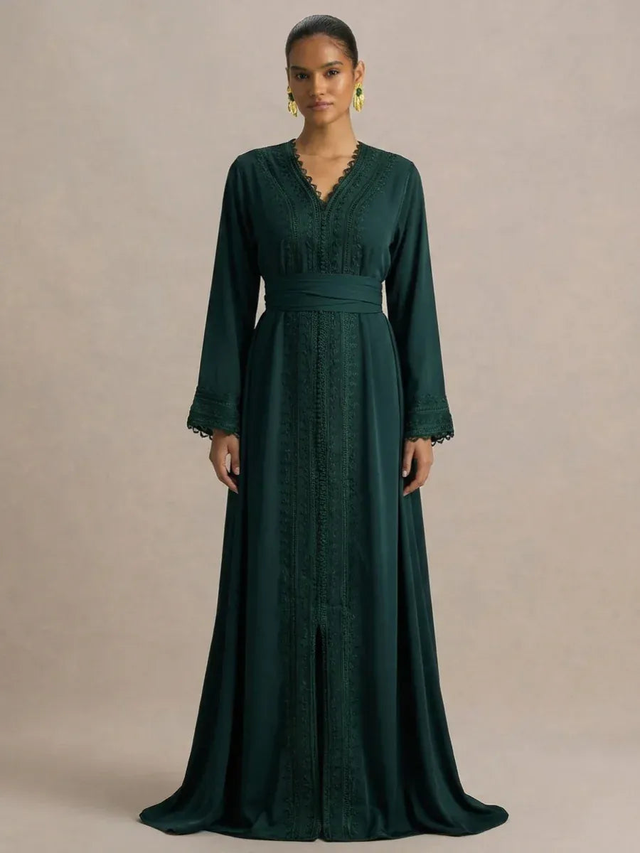 Kaftan Marokkaans Groen