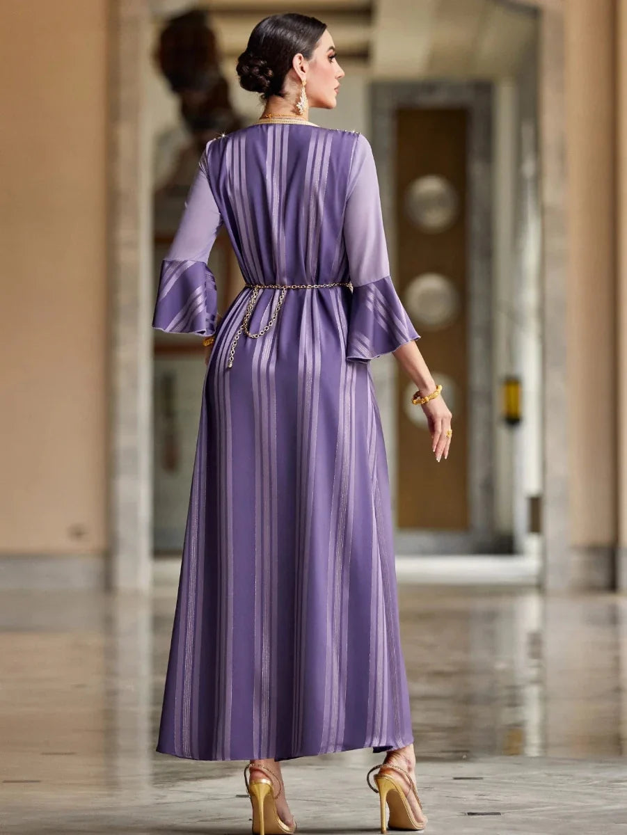 Caftano marocchino viola