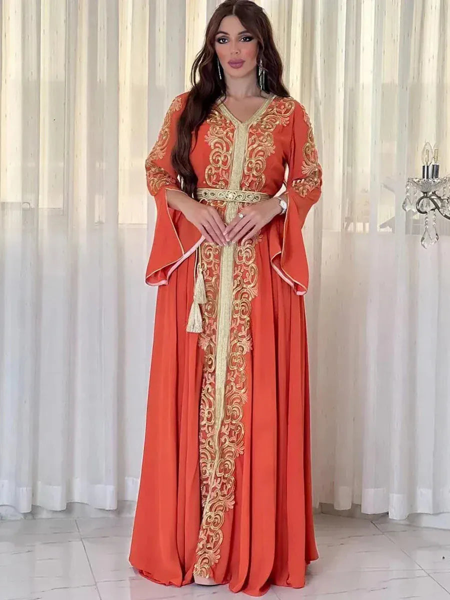 Kaftan voor Een Marokkaanse Bruiloft