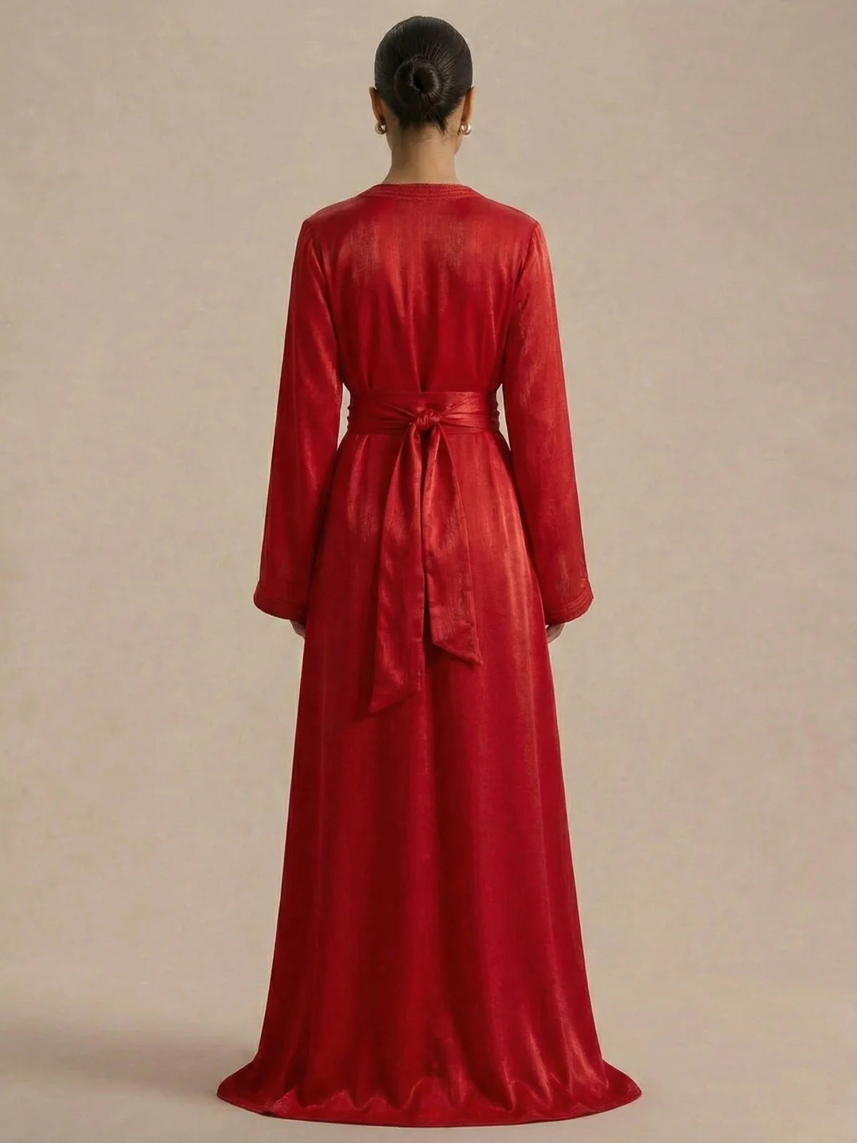 Red Wedding Kaftan