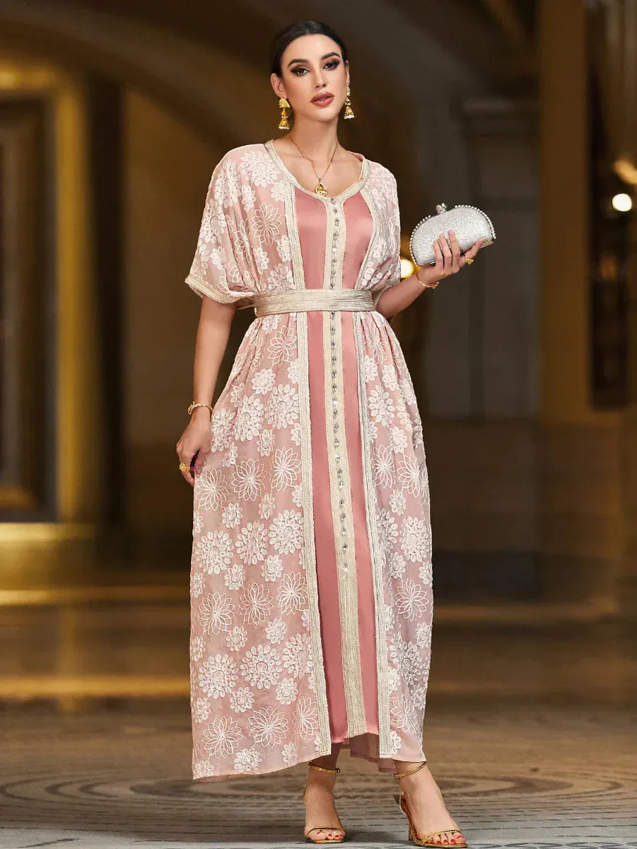 Kaftan Zijden Satijn