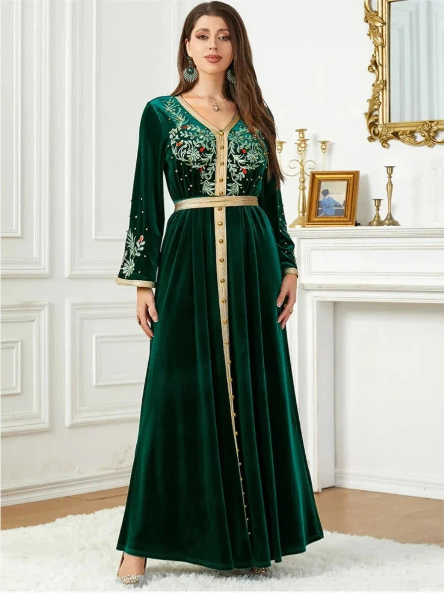 Kaftan Olivgrün
