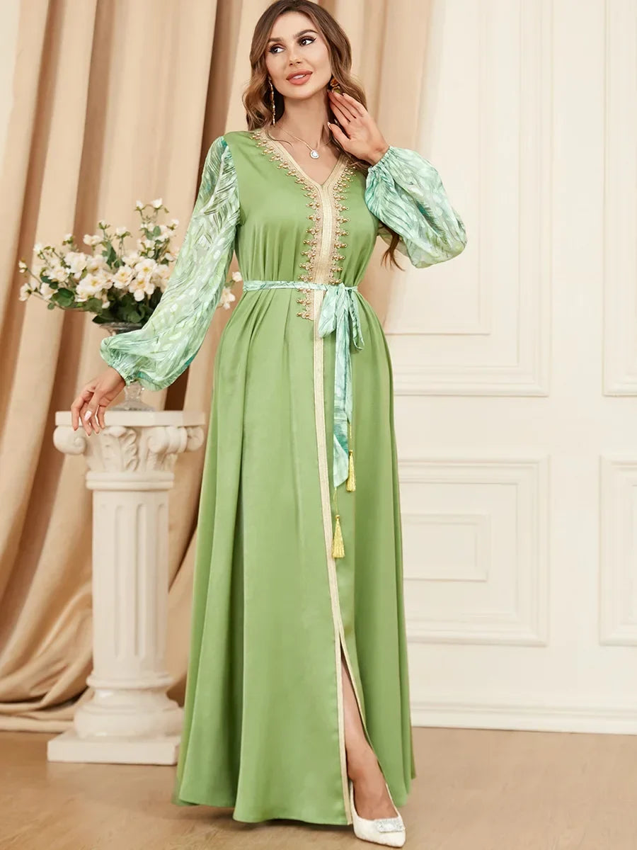Kaftan Pistaziengrün