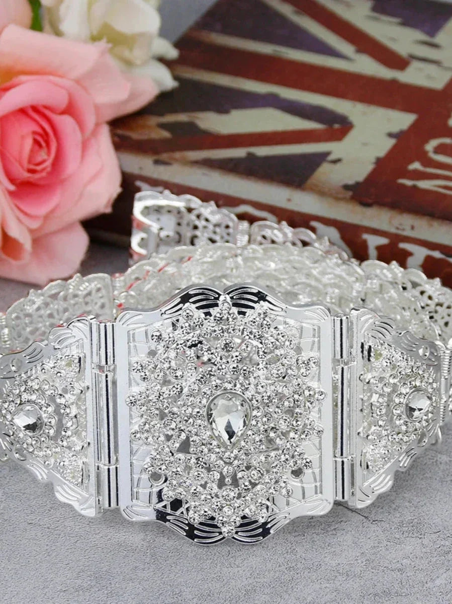 Silver Kaftan Belt