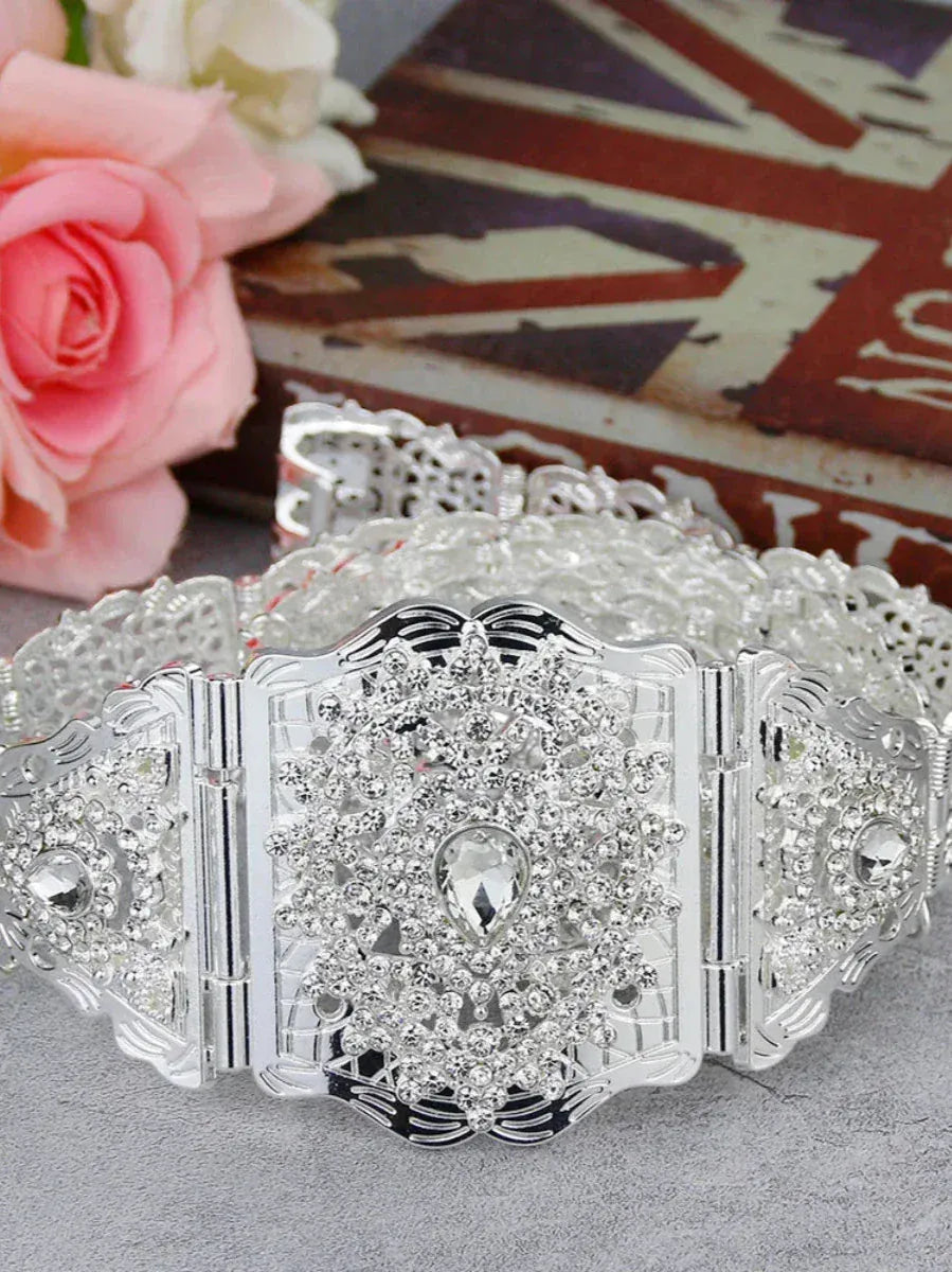 Riem Kaftan Zilverkleurig