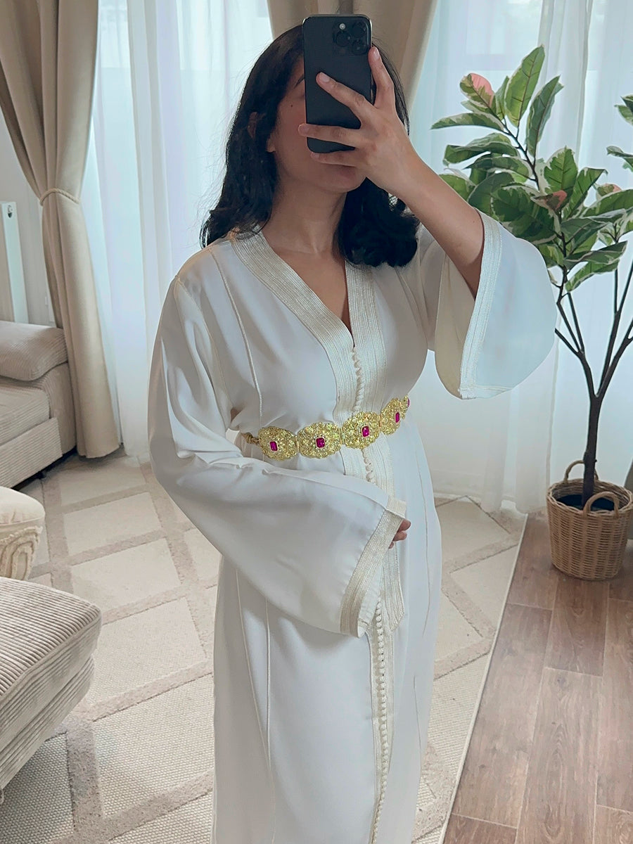 Gold-coloured Kaftan Belt