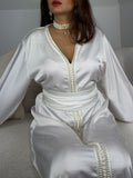 Riem Kaftan Eenvoudig Wit – afbeelding 1