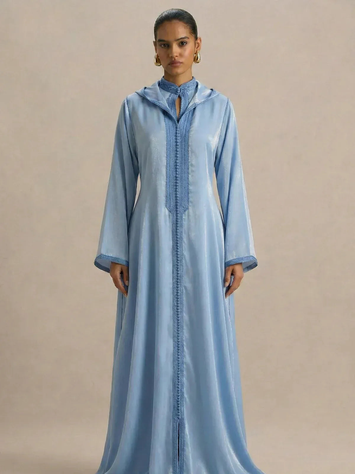 Djellaba Blauw Hemel (2 stuks)