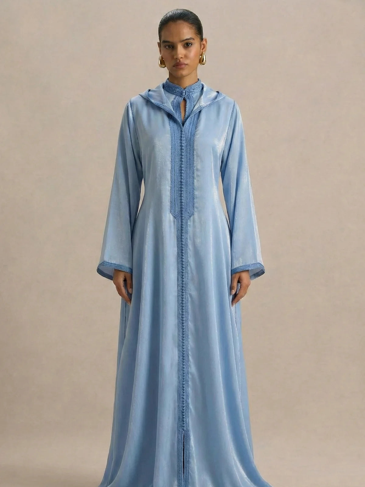 Djellaba Sky Blue (2-piece)