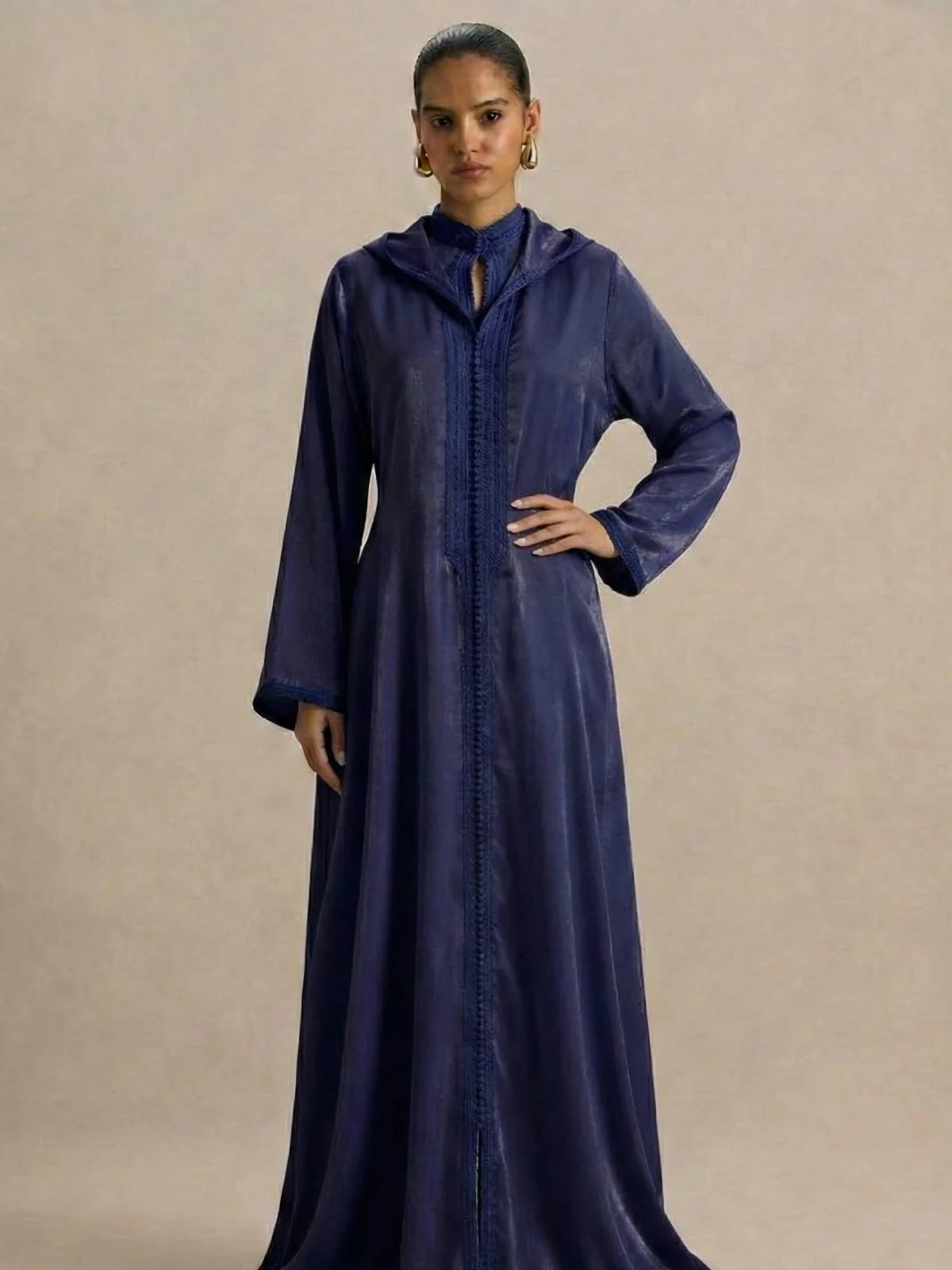 Djellaba Navy Blue (2-piece)