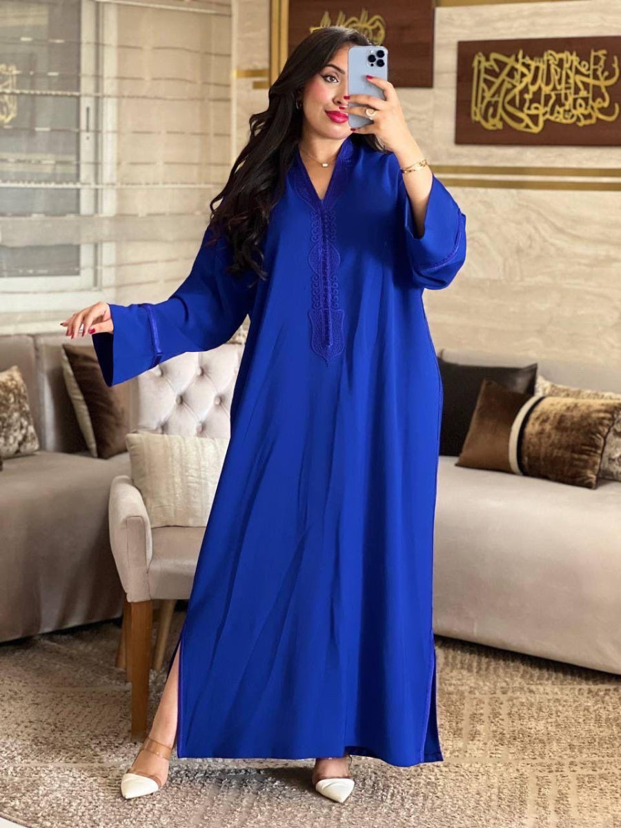 Djellaba Royal Blue