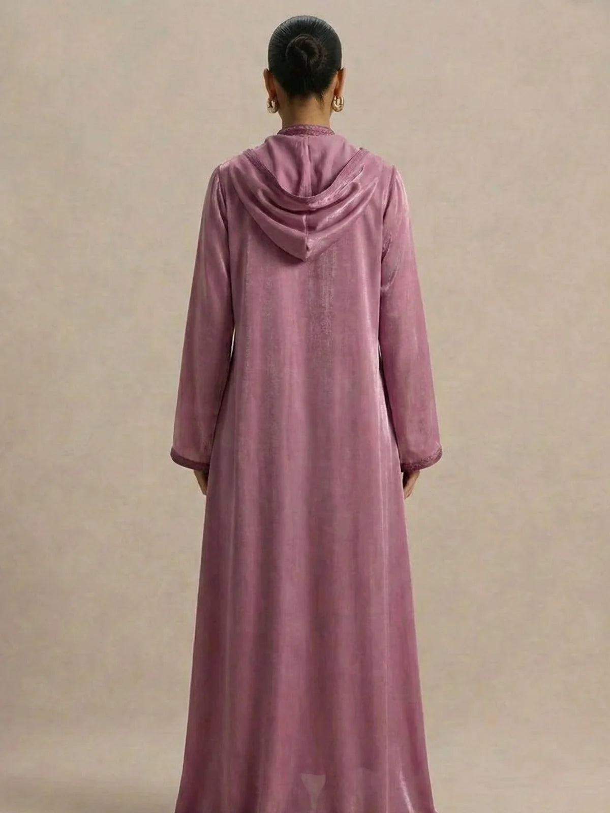 Djellaba Bordeaux