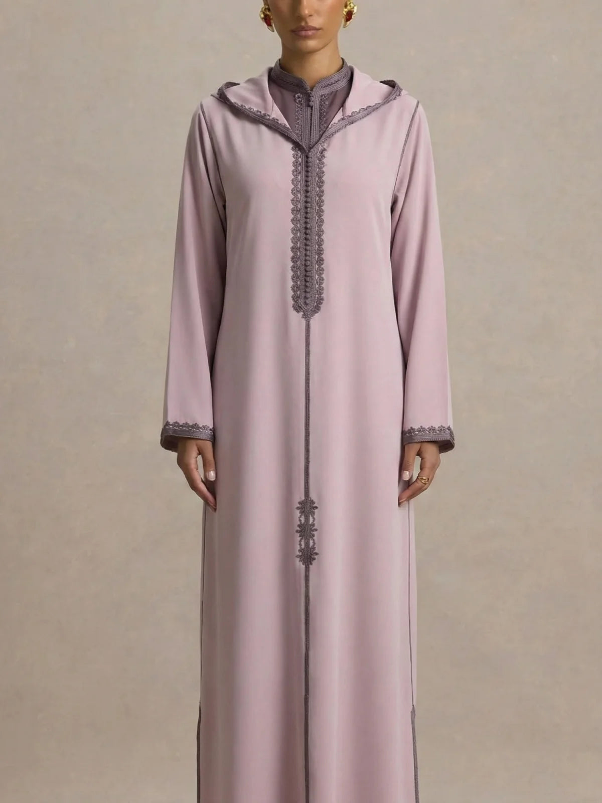 Djellaba Kapuze Damen (2-teilig)