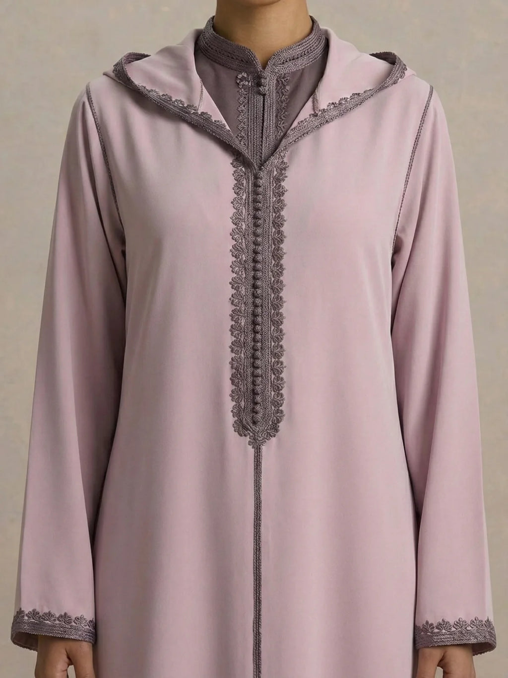 Djellaba Kapuze Damen (2-teilig)