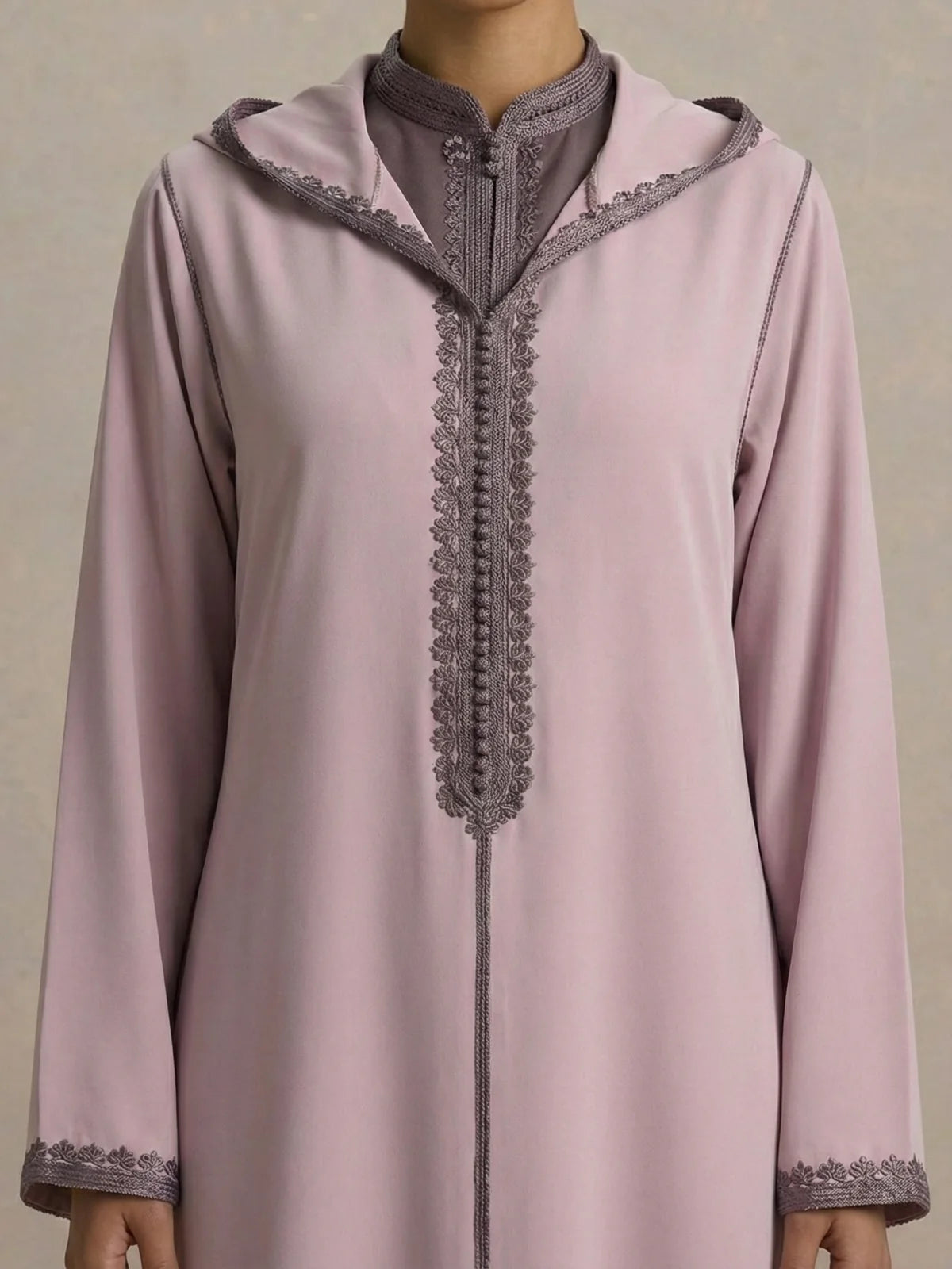 Djellaba Kapuze Damen (2-teilig)