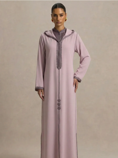 Djellaba Capuchon Vrouw (2 stuks)