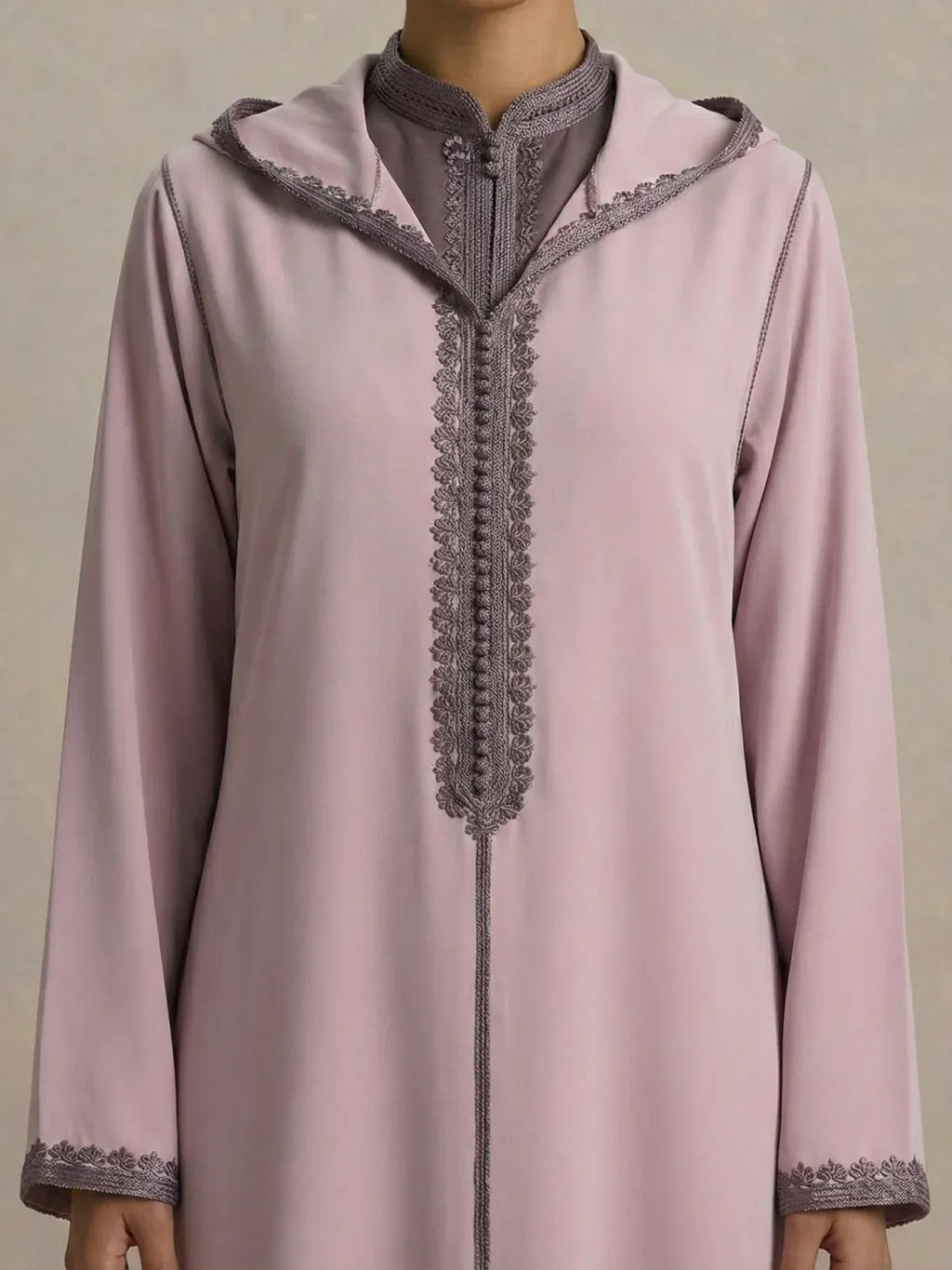 Djellaba Capuchon Vrouw (2 stuks)
