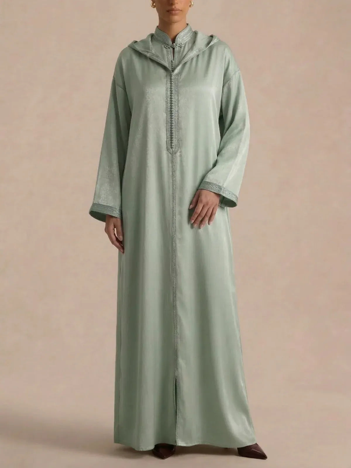 Djellaba Dames Eenvoudig (2-delig)