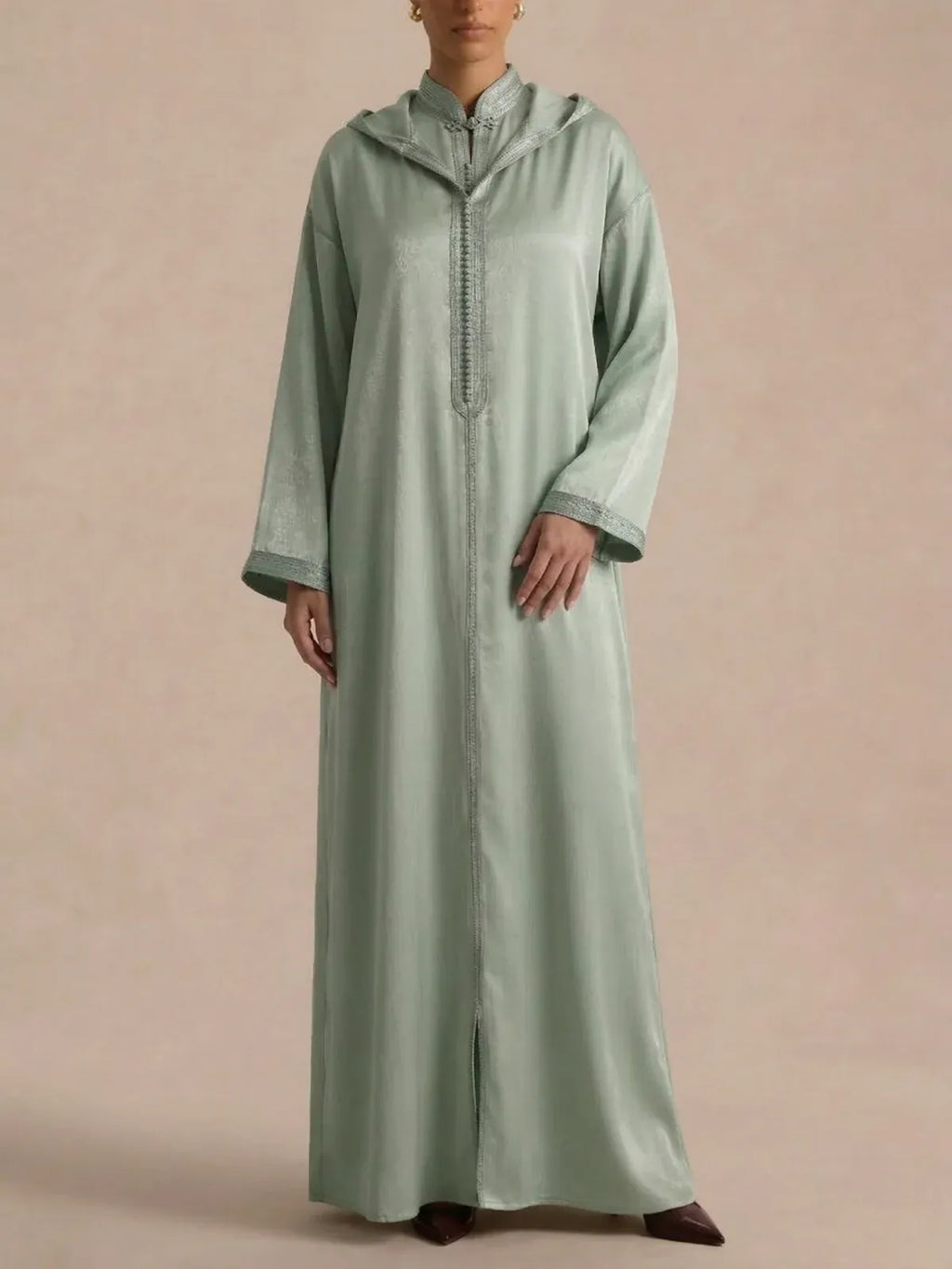 Djellaba Damen Schlicht (2-teilig)