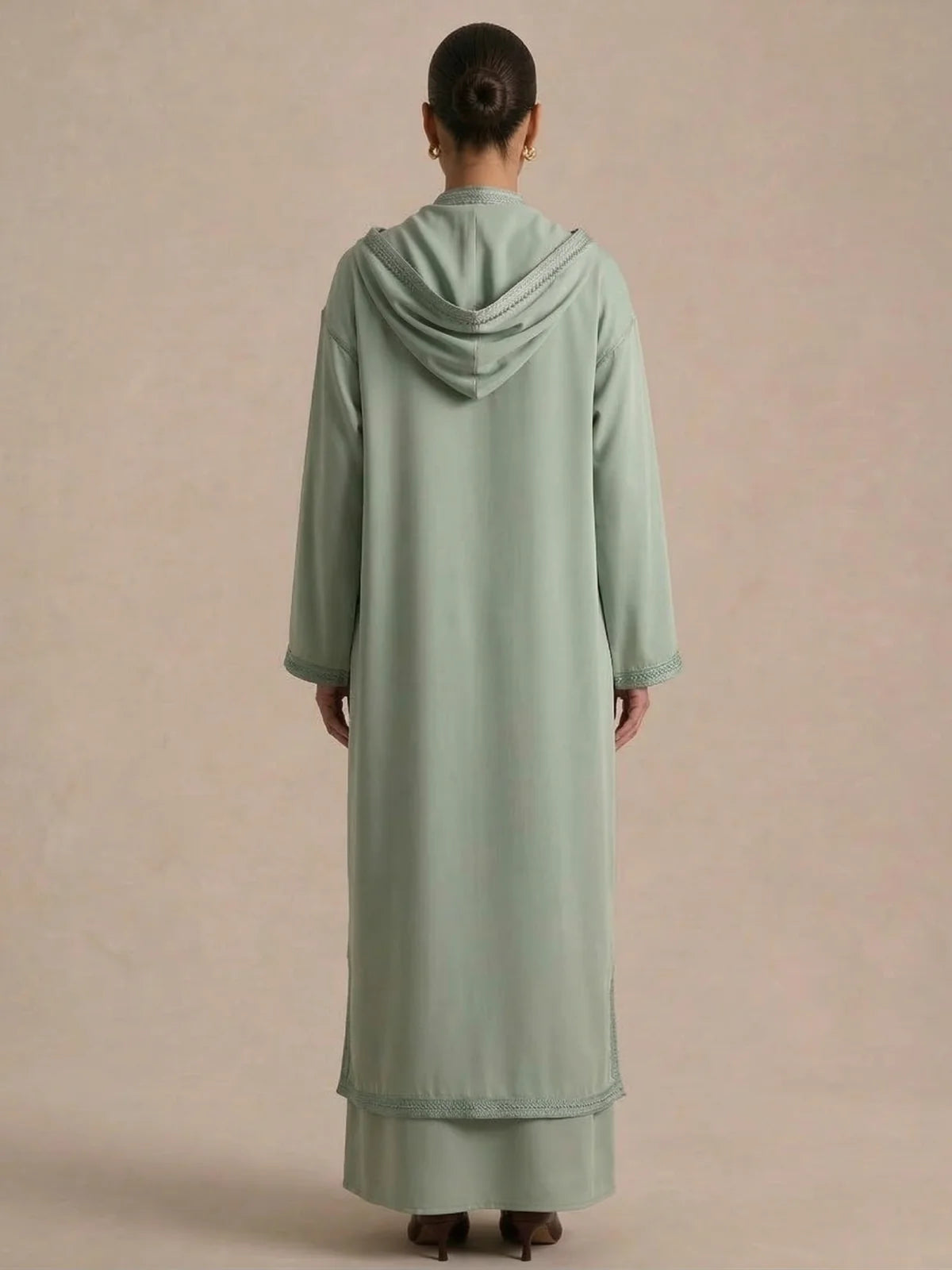 Women's Simple Djellaba (2-piece)