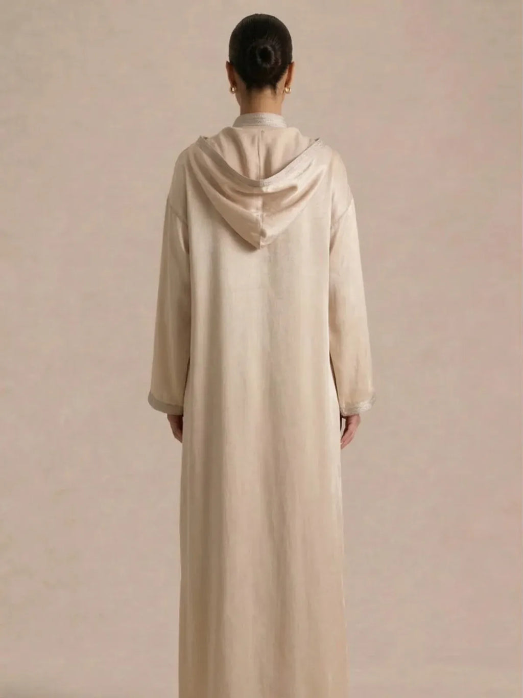 Djellaba Goldfarben (2-teilig)