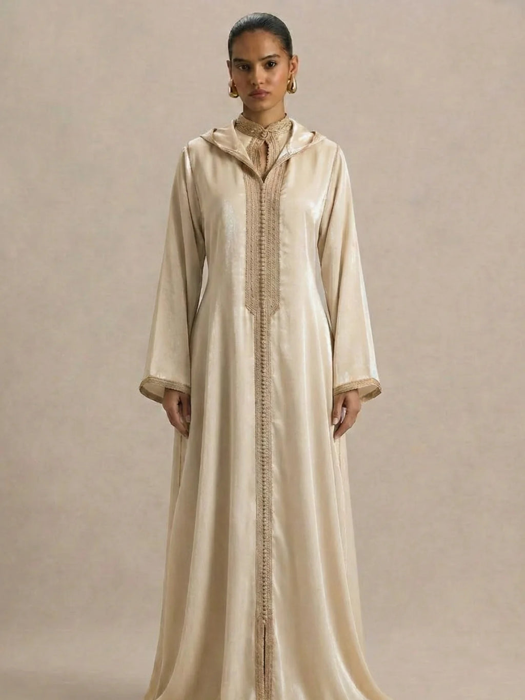 Djellaba da sposa (2 pezzi)