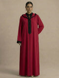 Djellaba Rood (2-delig)