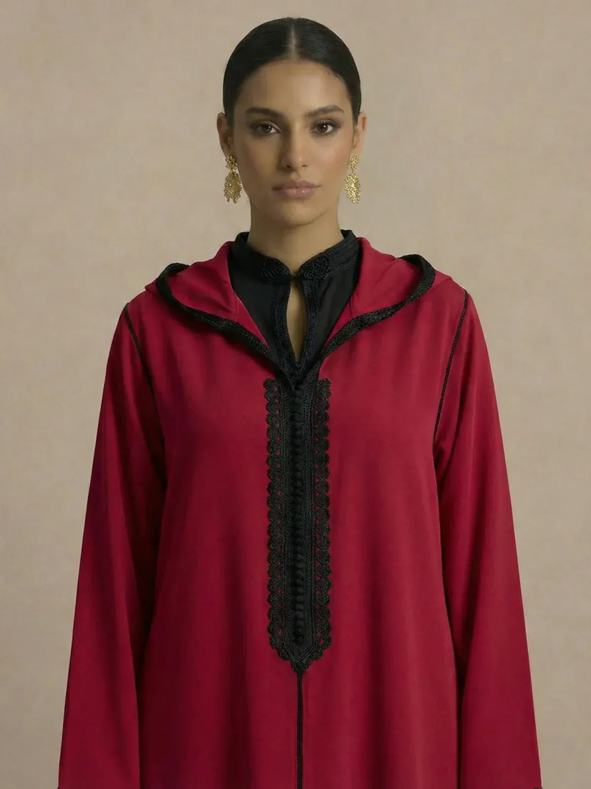 Djellaba Rood (2 stuks)