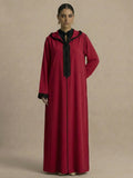 Djellaba Rood (2-delig) – afbeelding 1