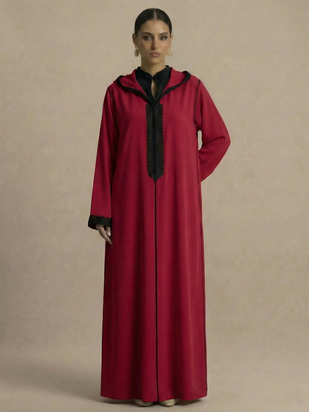 Djellaba Red (2-piece)