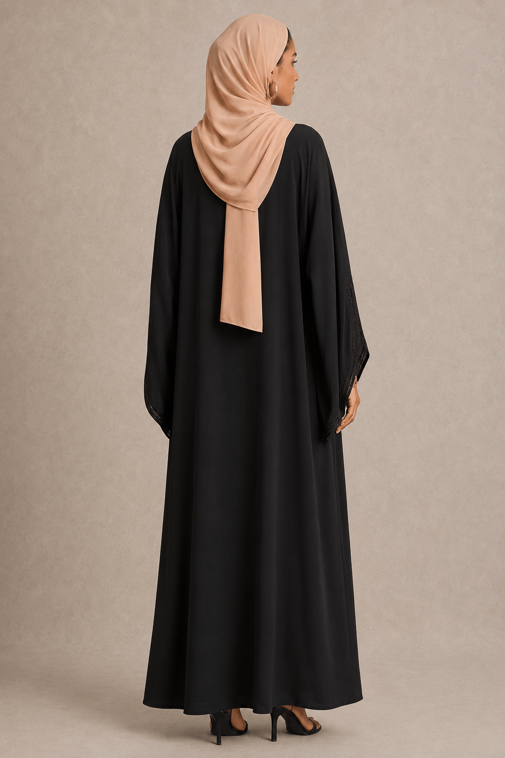 Gandoura Noor Schwarz