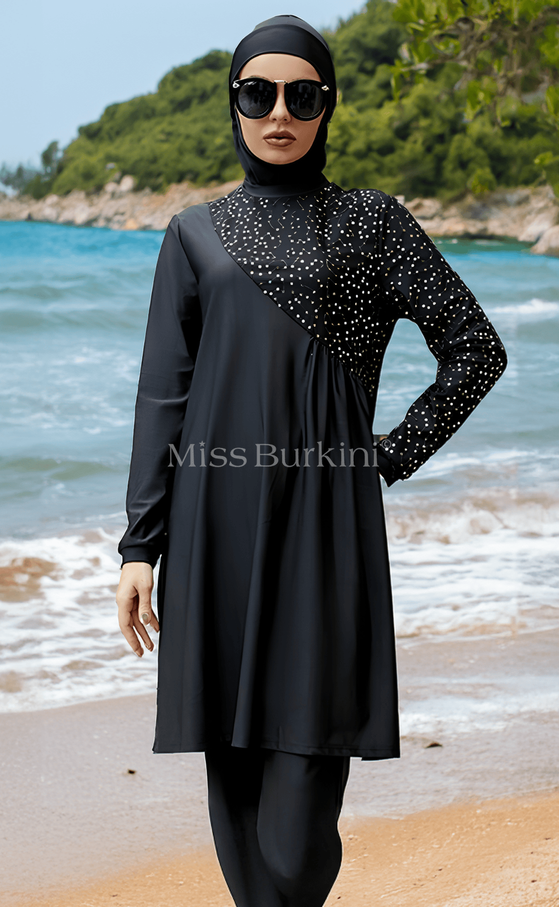 Verschleierte Frau Burkini Diana