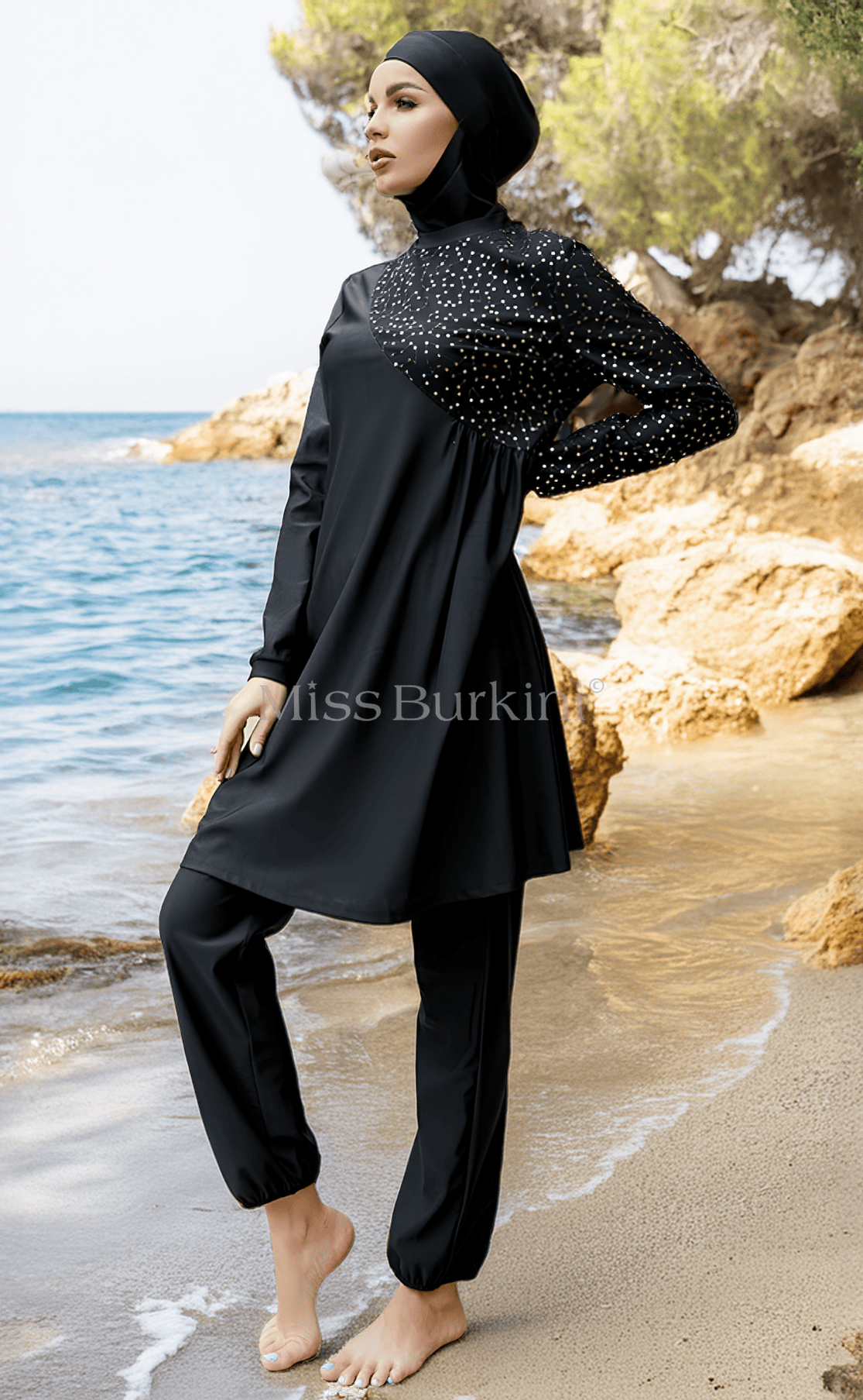 Verschleierte Frau Burkini Diana