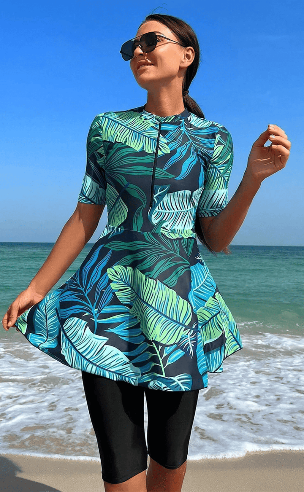 Gloria Burkini mit kurzen Ärmeln