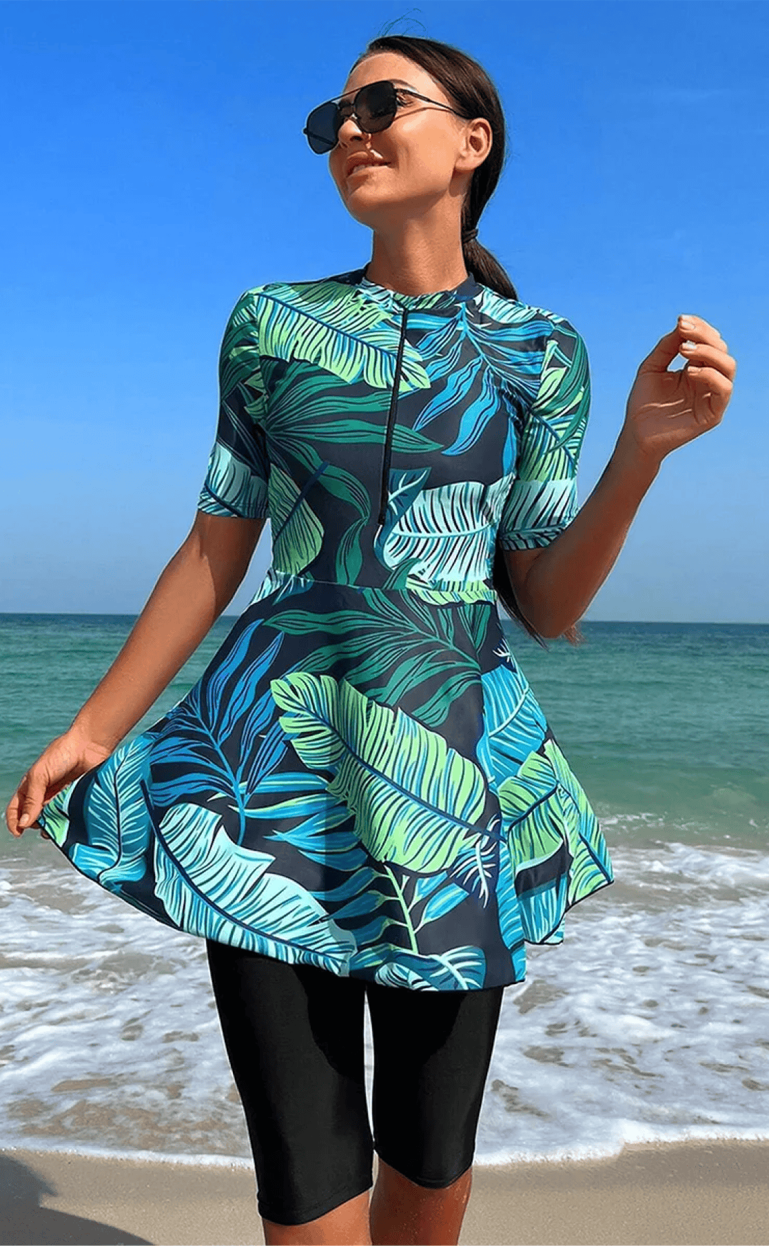 Gloria Burkini mit kurzen Ärmeln