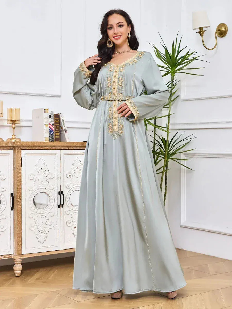 Grijze Zilveren kaftan