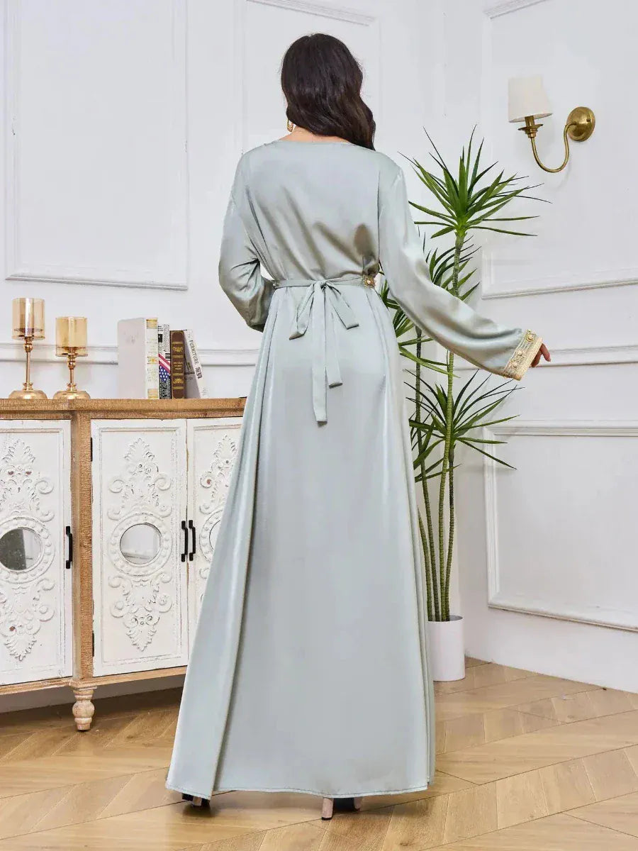 Grijze Zilveren kaftan