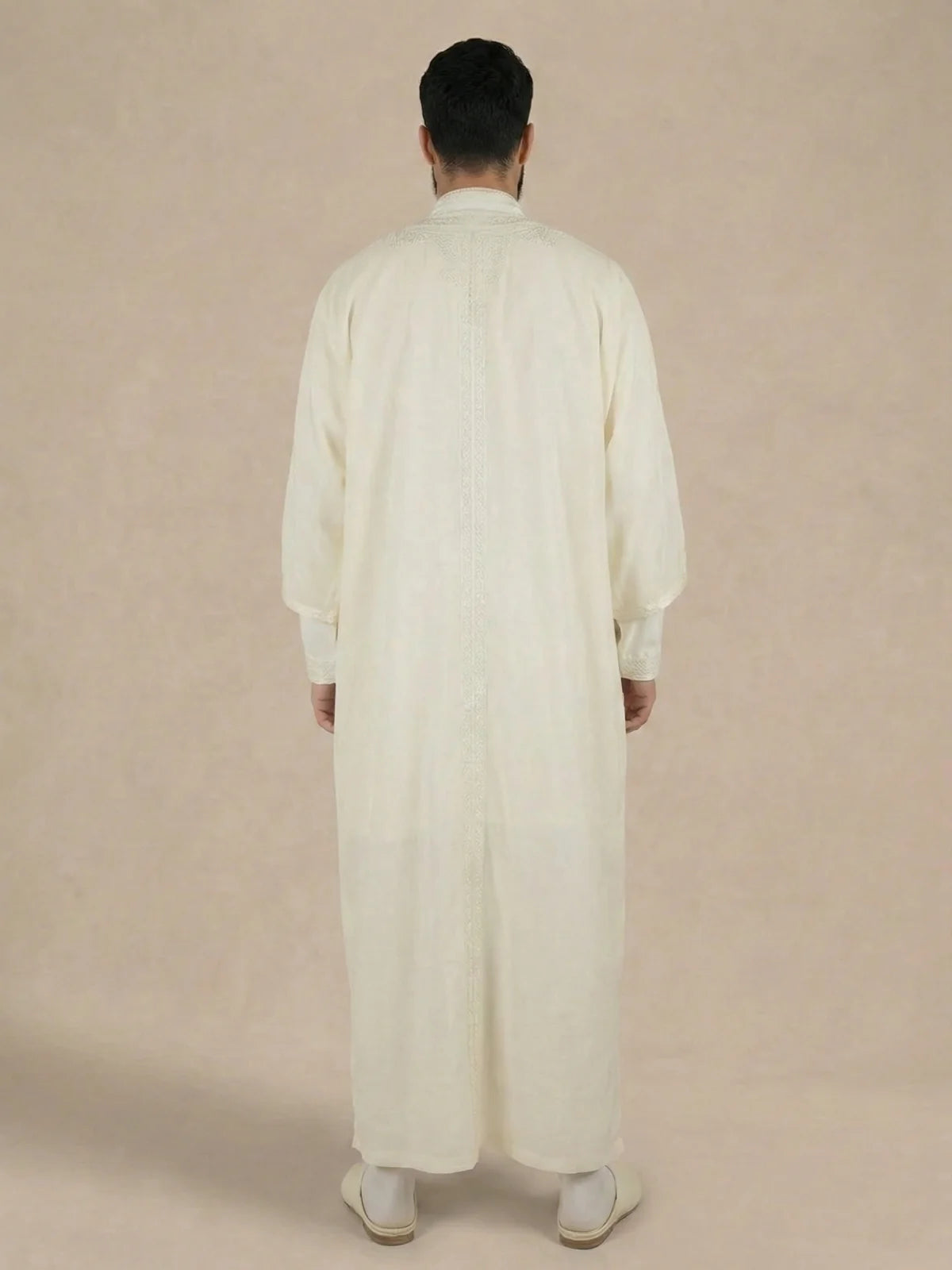 Djellaba Weiß