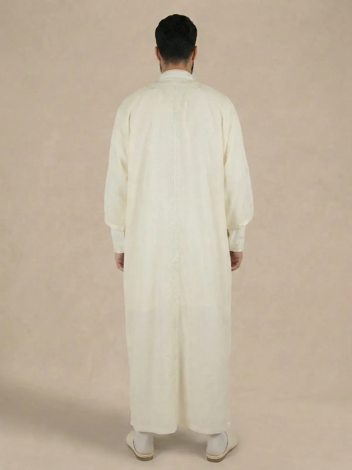 Djellaba Weiß