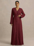 Kaftan Bordeaux